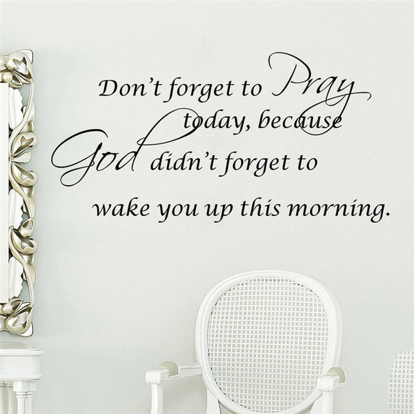 Christian Quote Wall Sticker