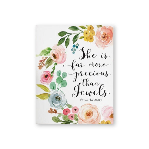 Christian Floral Posters