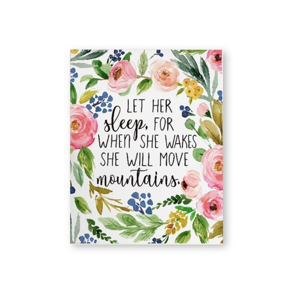 Christian Floral Posters