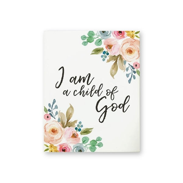 Christian Floral Posters
